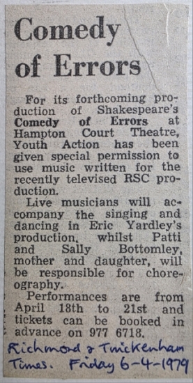 The Comedy of Errors
